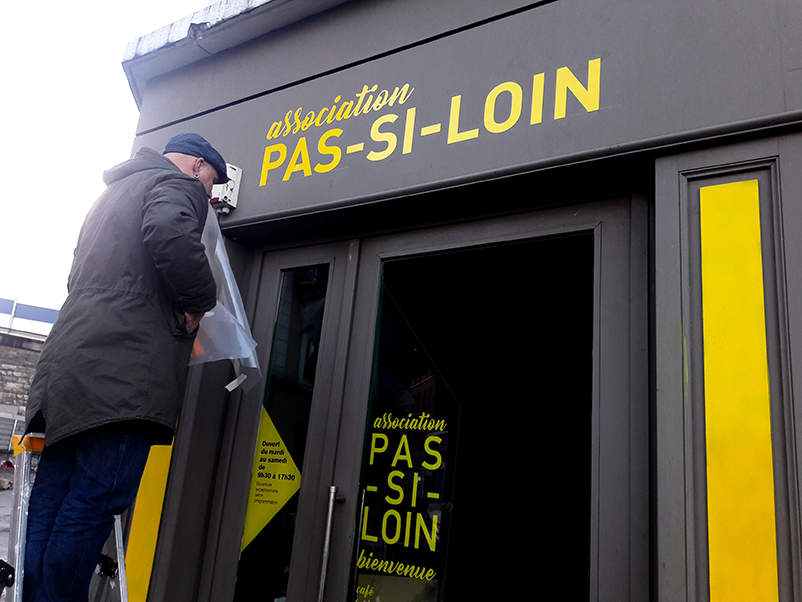 AND - Pose signalétique association PSL